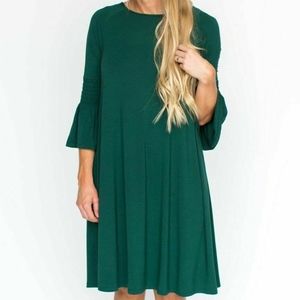 A&D WALKER DRESS DEEP FOREST GREEN 3XL PLUS - NWT